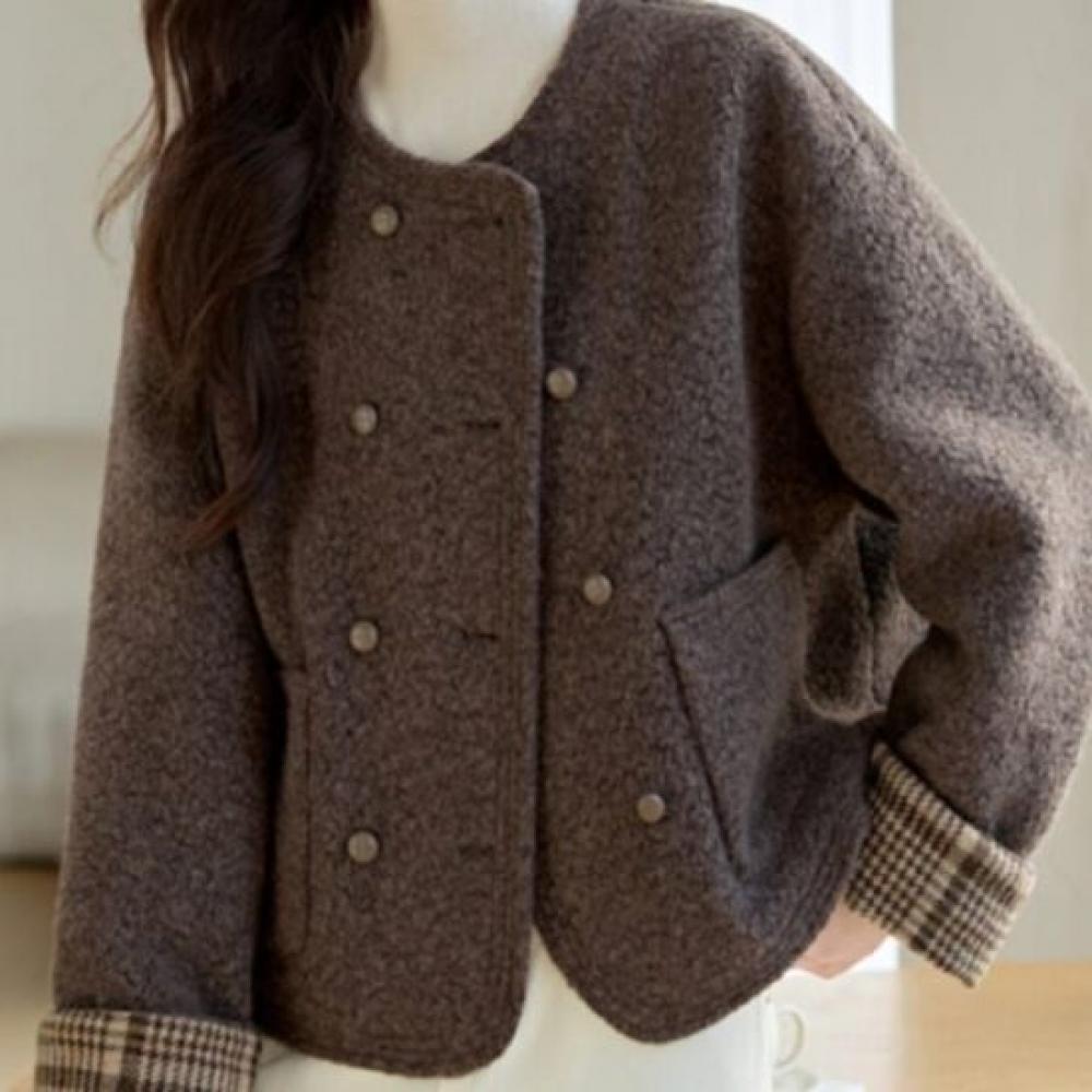 Rellawear Elfinn Brown Wool Jacket Qp2511018