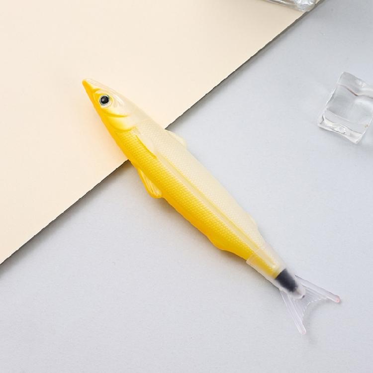 6Pcs Fish Shape Ballpoint Pen 0.5mm Tip Sea Creature Ballpoint Pen Christmas Party Supply for Adult Writing Journaling