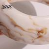 Women Fashion Jewelry Acrylic Resin Chunky Bangle Hypoallergenic Colorful Geometric