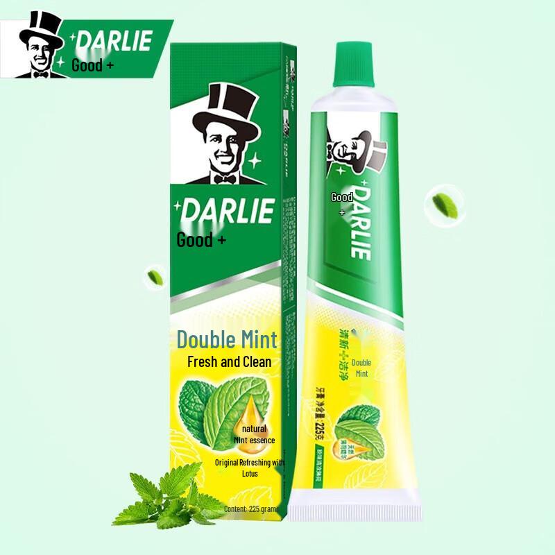 

Darlie Double Mint Fresh & Clean Toothpaste - 48 x 225g Pack