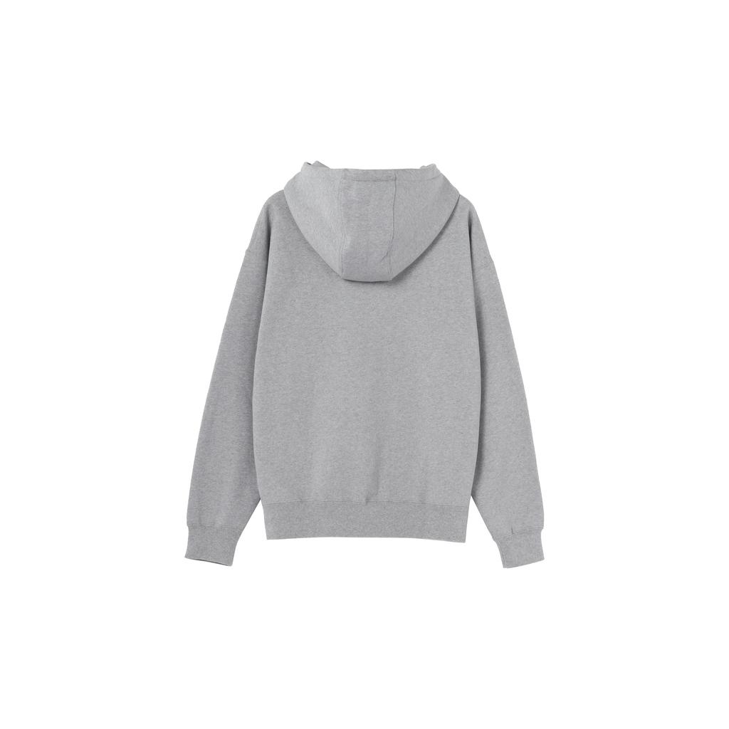 Men's Nike Logo Embroidered Solid Color Fleece Lined Casual Gray DA0316-063