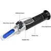 Salinity Refractometer for Seawater and Marine Fishkeeping Aquarium 0-100 PPT with Automatic Temperature Compensation