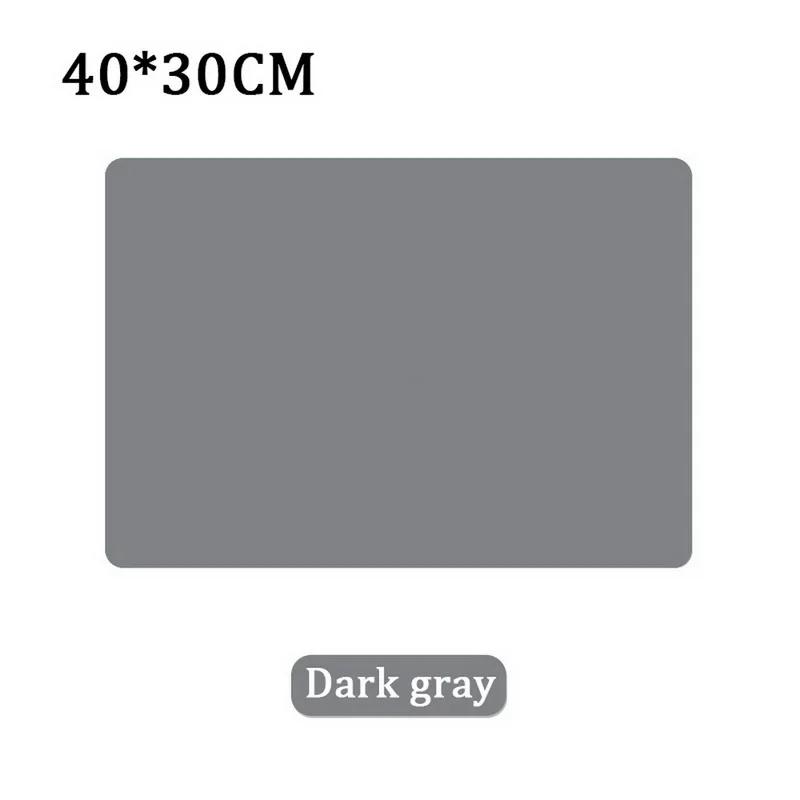 Silicone Pad Waterproof Placemat Table Mat Heat Insulation Countertop Protector Pad Anti-Skidding Washable Resin Pad For Kitchen
