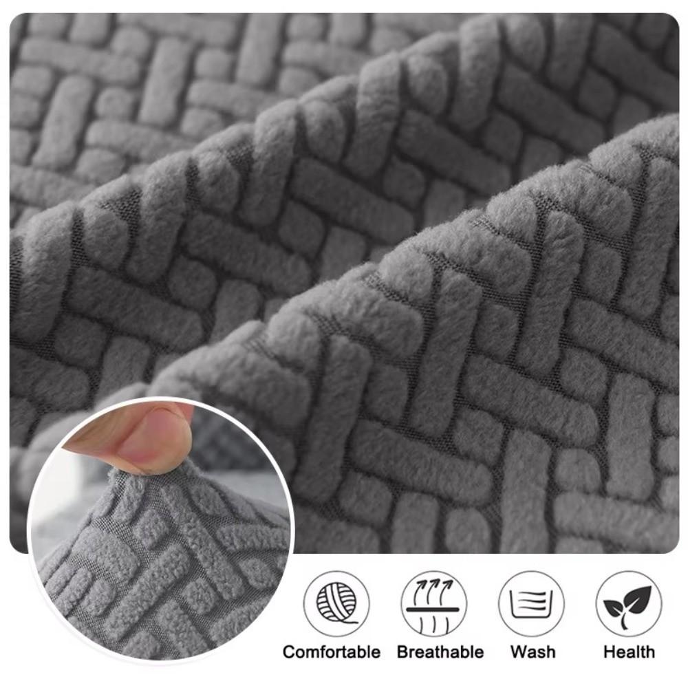 High Back Dining Chair Cover Elastic Spandex Jacquard Chair Cover Kitchen Chair Cover Dining Room