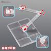 BANDAI SPIRITS Action Base 7 [Clear Color] Plastic Display Stand