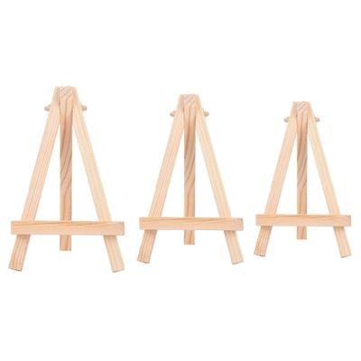 20 Pieces Triangles Easel Wood Easels Small Easel for Pictures Table Easel for Display of Painting Drawing Picture Frame
