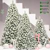 New Style Automatic Floor-Standing Flocked Christmas Tree for Home and Commercial Use