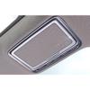 For Mercedes-Benz GLC 16-21 Aluminum Silver Rear Makeup Mirror Frame Cover Decor