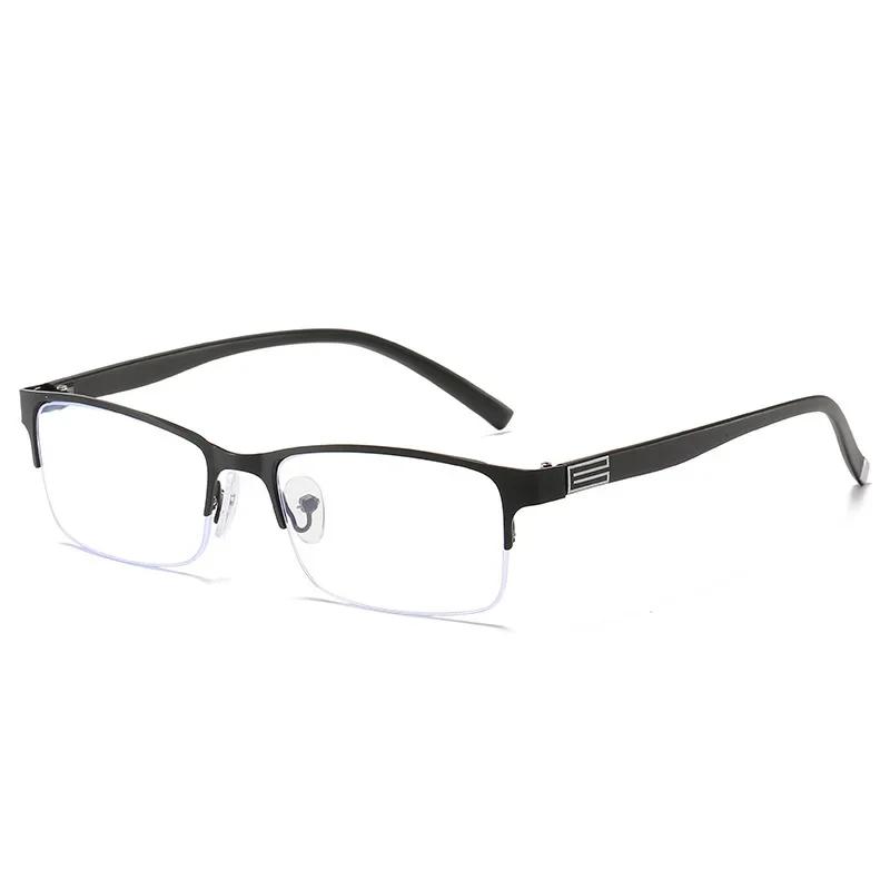 Men's Business Style Bifocal Reading Glasses Unisex Progressive Vision Adjustment Eyeglasses Classic Near Far Sight Presbyopia