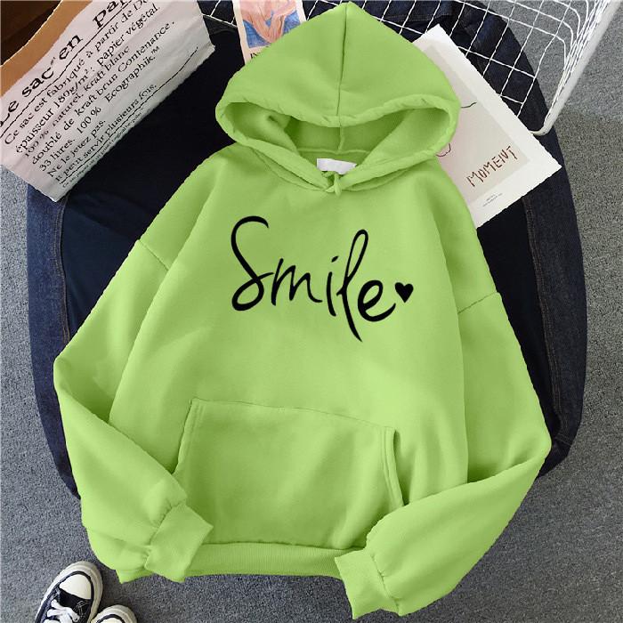 Womens Autumn Korean Style Letter Hoodie With Print For Casual Streetwear