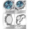 Fashion Men Watch Luminous Waterproof Chronograph Date Man Wristwatch Big Dial Stainless Steel Quartz Analog Watches Reloj