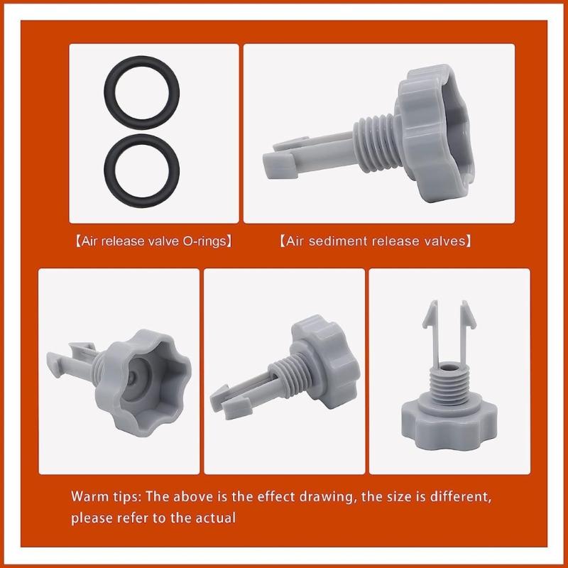 Luftningsventiler med O-ringar 25002 10460 28111CA 28111EH 28125EH För Filtersystem Varmvattenpooler Pooldel