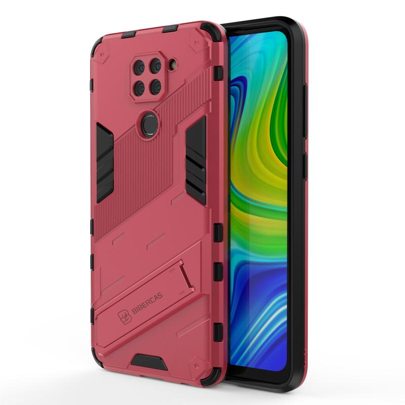 Phone Holder Case For Xiaomi Redmi Note 9 Case Bumper Hard Armor Full Cover For Redmi Note 9 9S 7 9T 9 Pro Case For Redmi Note 9