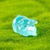 Cute Luminous Piggy Resin Figurine Perfect For Creative Diy And Desktop Decoration