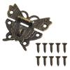 For Collectibles Bronze Hasp Latch Antique Bronze Lock For Collectors Versatile Compatibility Collectible Item