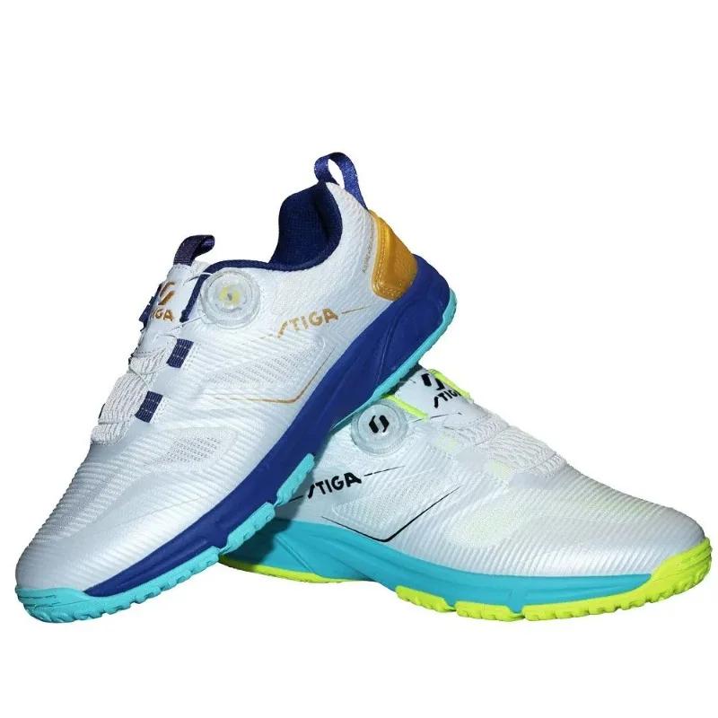 2026 Original Brand Comfortable Anti Slip Men Woman Badminton Sport Shoe Designer Quick Lacing Table Tennis Shoe Indoor Court Sh
