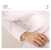Trendy Non-Fading Titanium Steel Cuban Chain Bracelet for Couples