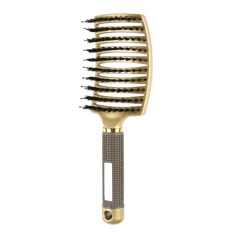 1 piece anti-static salon hair brush women s wet massage comb bristle nylon hair brush wet curly hair styling hair comb