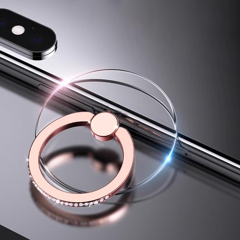 

Держатель для мобильного телефона на палец, аксессуары для сотовой связи, 360-градусная прозрачная ручка для iPhone, Sangsung, Xiaomi, Huawei