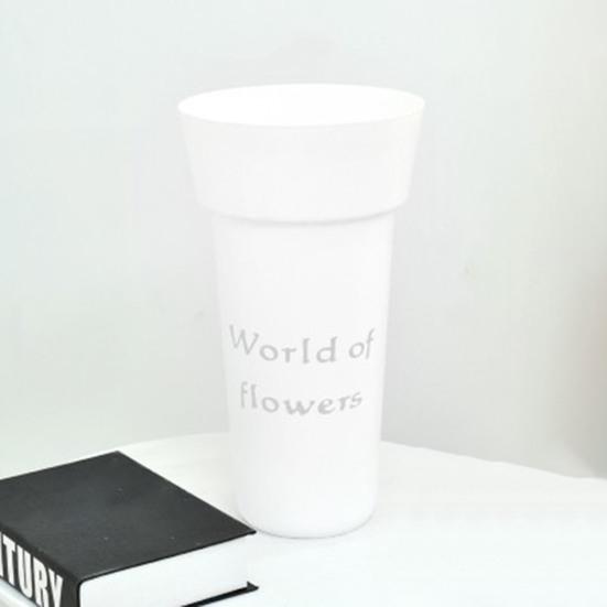 Flower Pot Nordic Decorative Plastic Florist Flower Display Nursery Pot Garden Supplies
