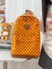 Schoolbag Clear and soft atmosphere Contrast color polka dot backpack Female college students daily street light commuting backpack