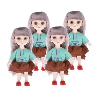 16cm Fashion Baby Mini Dolls Simulation Dolls Realistic Early Education
