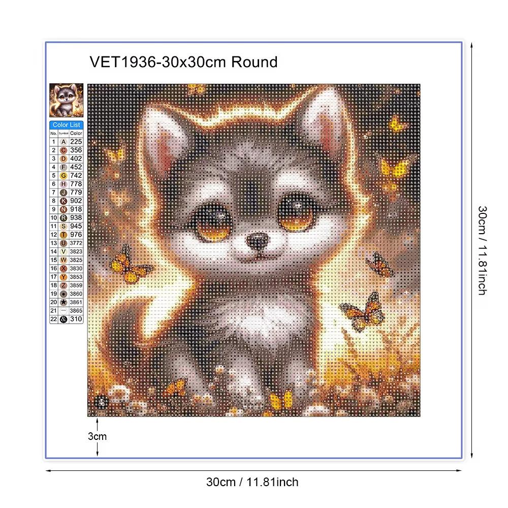 5D Diamond Painting Animal Dog Tiger Cat Cross Stitch Mosaic Kits Home Decoration Wall Stickers DIY Handmade Gift