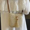 Geantă de paie cu franjuri boemă pentru femei, geantă de plajă de vară, geantă casual all-in-one, geantă crossbody
