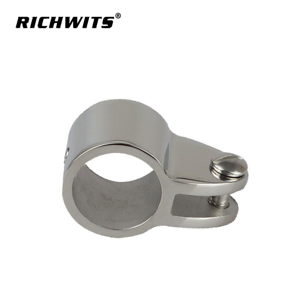 Mirror-Polished 316/304 Stainless Steel Yacht Awning Slide - Marine Hardware Accessory