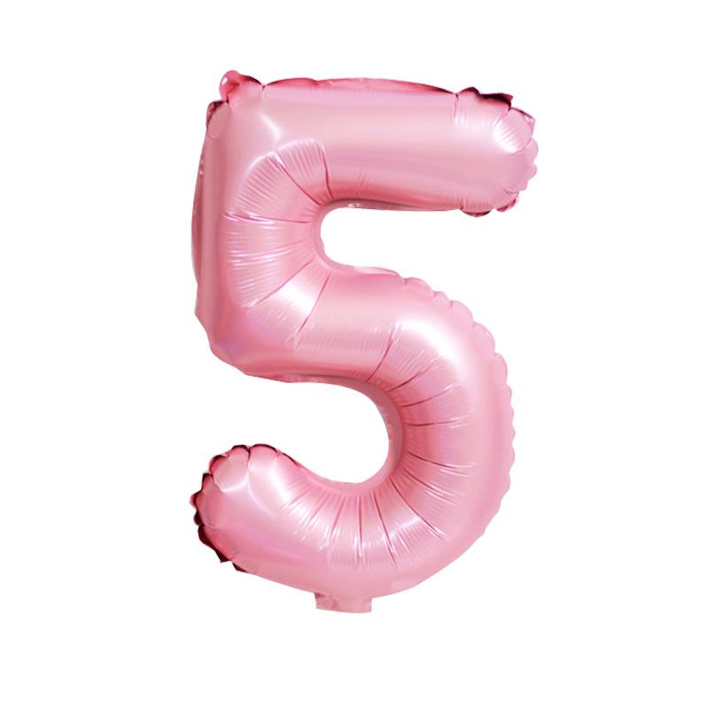 32 Inch Digital Balloon Rose Red Digital Caramel Color Medium Digital Helium Balloon Can Float