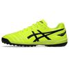 ASICS DS LIGHT CLUB TF 1103A112 Soccer Unisex Size 750 Size 3E Shoes, Adult, (Safety Yellow/Black), 27.0 cm,