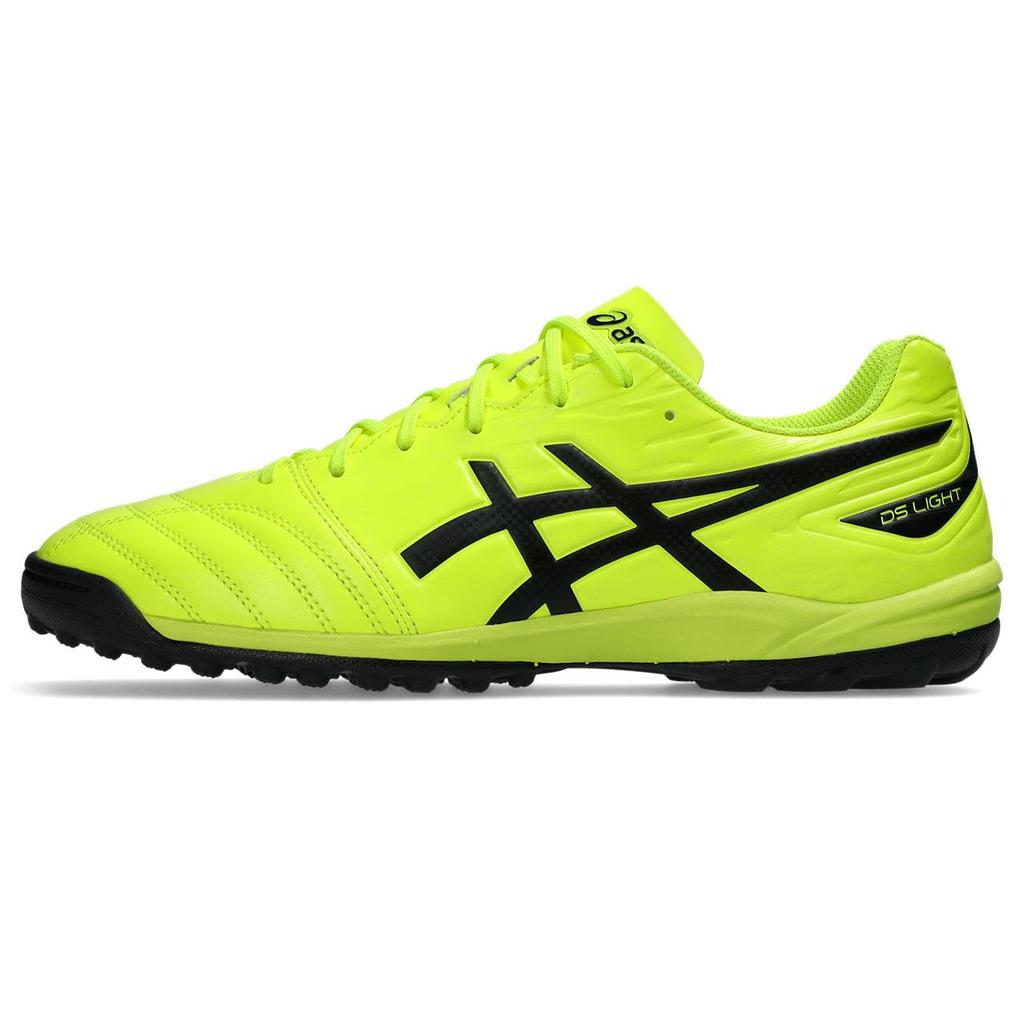 ASICS DS LIGHT CLUB TF 1103A112 Soccer Unisex Size 750 Size 3E Shoes, Adult, (Safety Yellow/Black), 27.0 cm,
