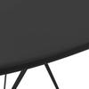 vidaXL 3-tlg. Bistro-Set Stahl Schwarz