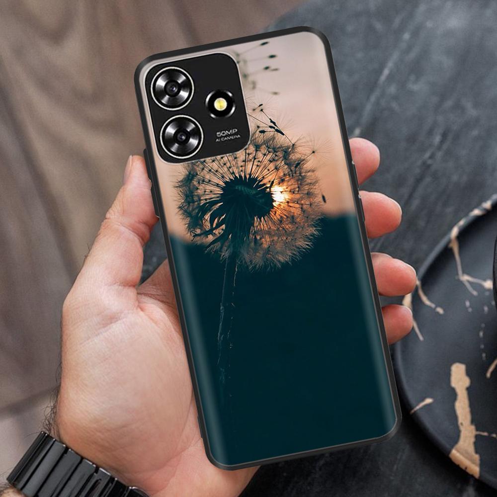 For ZTE Blade A73 Case Soft Black Silicone Bumper Phone Cover Funda For ZTE Blade A73 5G Cases For ZTE Blade A73 4G Fundas Coque