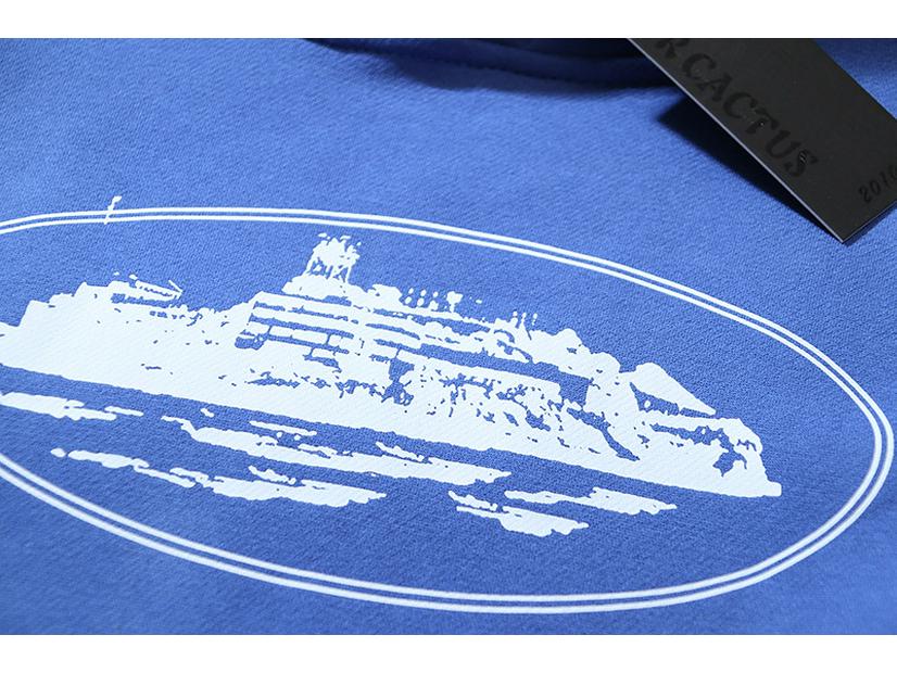 Corteiz Alcatraz Unisex Volný Streetwear Set s mikinou a tepláky