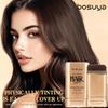 Disposable Hair Touch-Up Stick, Black Hair Color Cover-Up Tool, Natural Coloring Without Scalp Damag