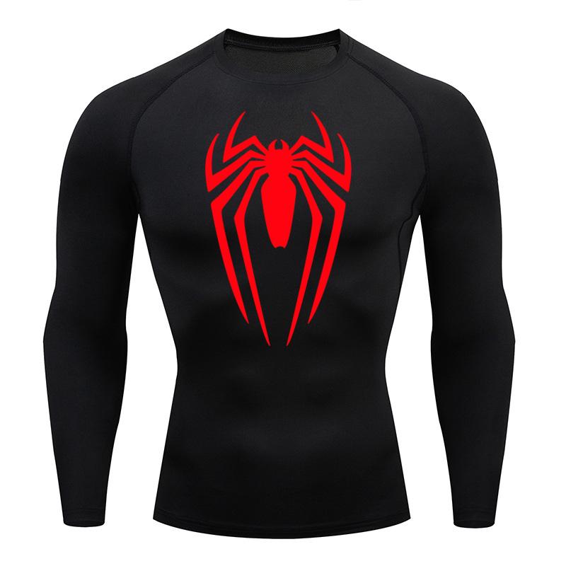 Men Running Compression T-shirt Sport Tees Gym Fitness Sweatshirt Male Jogging Tracksuit Homme Athletic Shirt Tops