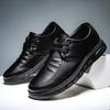 Men's Shoes Men's Casual Leather Shoes Low Top Trend Versatile Ultra Light Bottom Dad Shoes Fashion Trend Leather Shoes