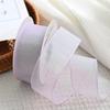 40mm 10 Yards Fishtail Organza Ribbon Crafts Bow DIY Gift Wrap  for Decorating Weddings