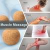Naturkork Massageball Faszien Erdnussball Yogablock Rolle Schulter Halswirbelsäule Faszienball Set Yoga Neue Übung Fitness