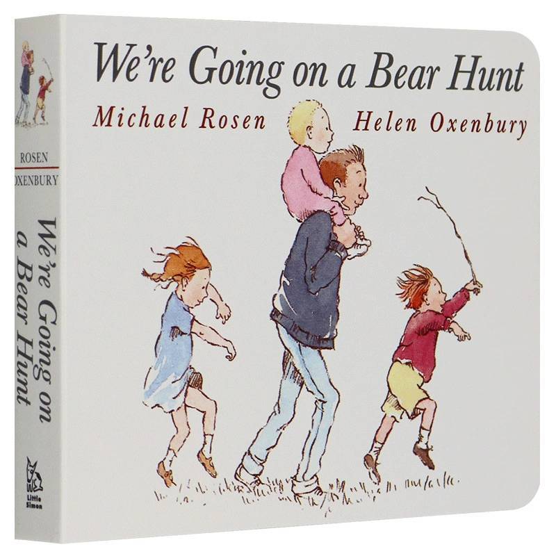 We Re Going On A Bear Hunt Interactive Childrens Book For Early Learning And Reading Practice