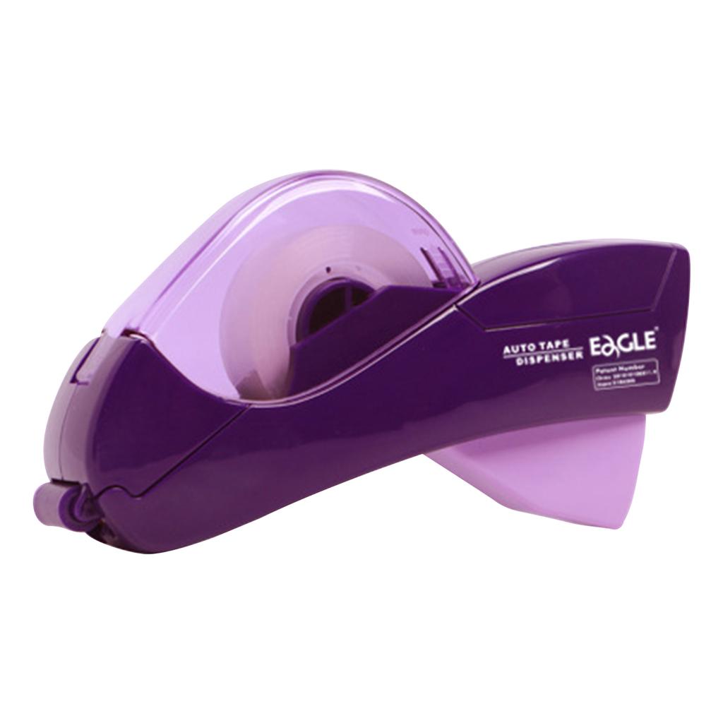 Automatisk tejphållare för inslagning av presenter Bärbar handhållen förpackningstejpkniv Med 1 rulle gratis tejp Kontorstillbehör