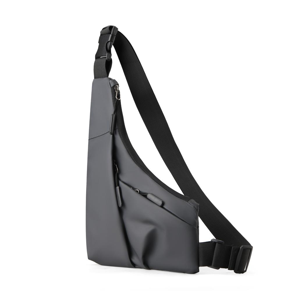 1pc Men's Chest Bag, Fashionable and Versatile Sling Bag