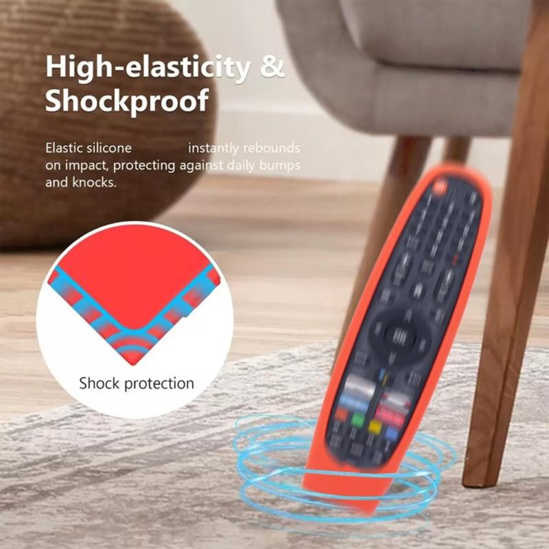 Soft Silicone Protective Case Skin For RM-C3408 TV Remote Shockproof And Dustproof Design
