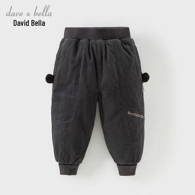 DAVE & BELLA Kids' Corduroy Padded Jogger Pants