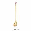 Elk Pendant Christmas Spoon Set Creative Tableware Dessert Spoon Creative Coffee Spoon  Christmas