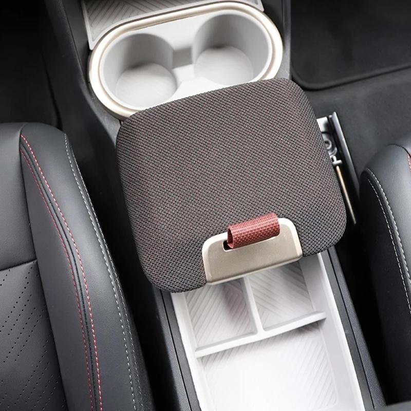 For Mini Cooper U25 Countryman Car Dashboard Storage Box Central Control Storage Wireless Charging Silicone Pad Auto Accessories