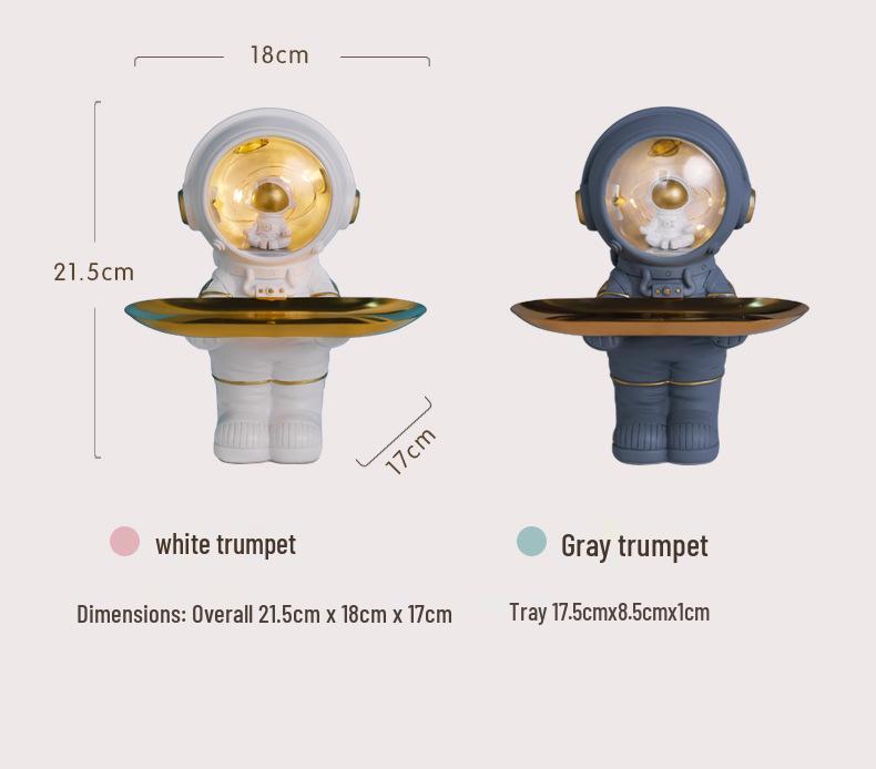 Astronaut Key Storage Tray Resin Ornament