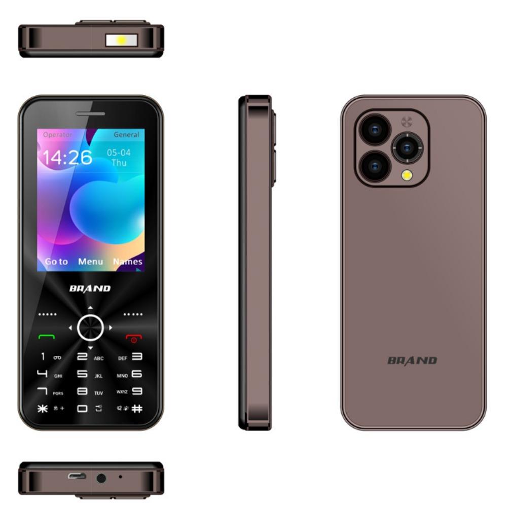 

Elderly Machine I15Pro Elderly Mobile Phone Button Long Standby Loud Dual Card Student Elderly Exit Mobile Phone сірий колір