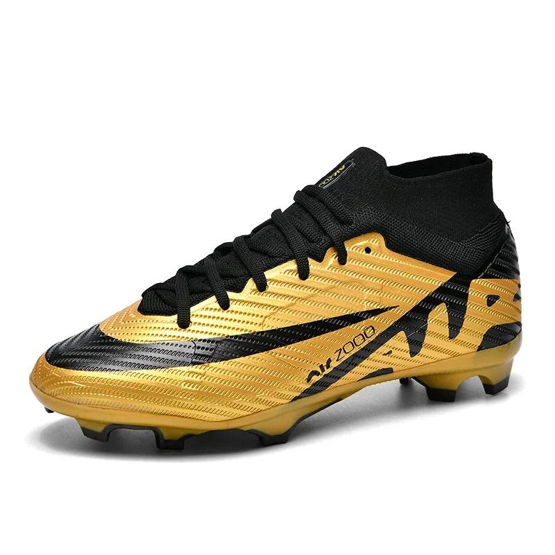

New Men Football Boots Training Shoes Professional Ultralight Outdoor FG/TF Non-Slip Soccer Cleats Soccer Shoes High-quality 35